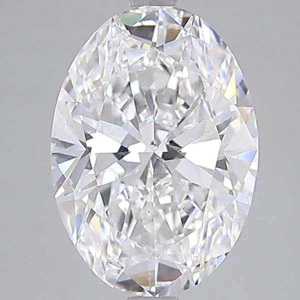 4.00ct Oval Lab Grown Diamond (Colour D, Clarity VS1, IGI Certified)