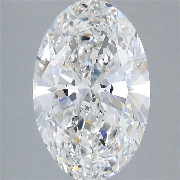 4.00ct Oval Lab Grown Diamond (Colour E, Clarity VS1, IGI Certified)