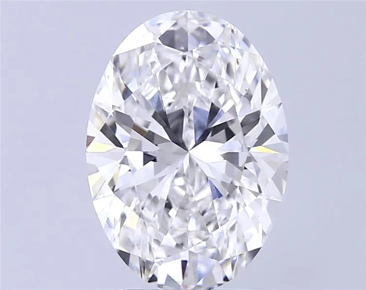4.01ct Oval Lab Grown Diamond (Colour D, Clarity VS1, IGI Certified)