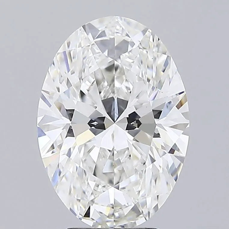 4.01ct Oval Lab Grown Diamond (Colour F, Clarity VVS2, IGI Certified)