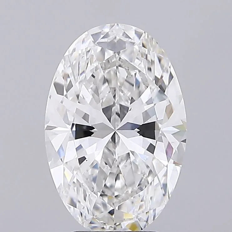 4.02ct Oval Lab Grown Diamond (Colour F, Clarity VS1, IGI Certified)