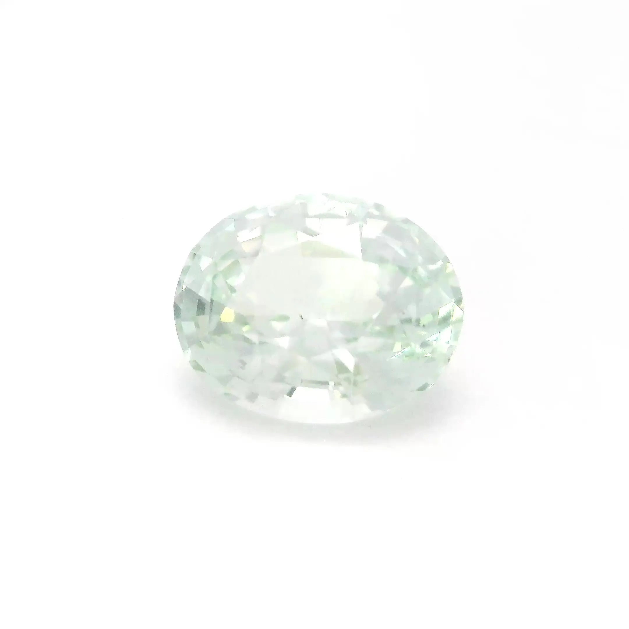 4.20ct Oval Natural Tourmaline (Colour Green, Clarity Slightly Included, Cut Faceted)