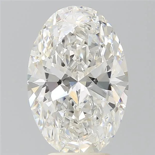 4.37ct Oval Lab Grown Diamond (Colour F, Clarity VS1, IGI Certified)