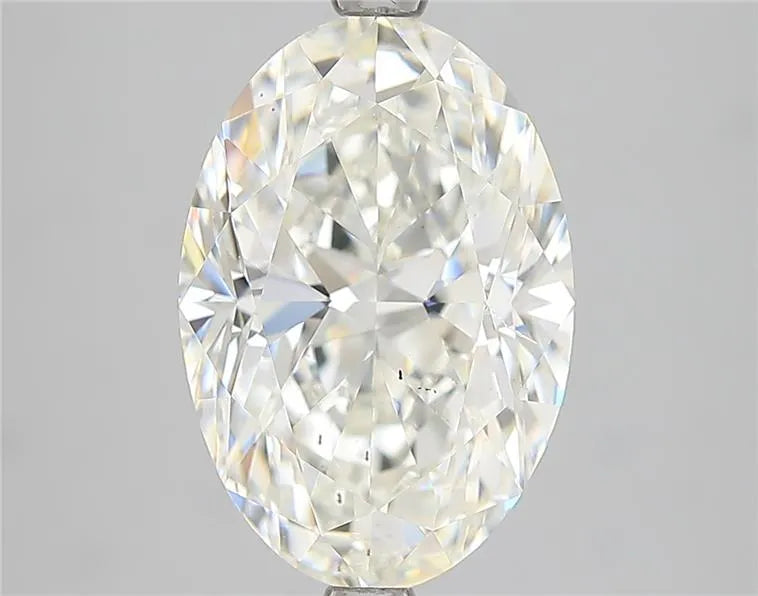 4.50ct Oval Lab Grown Diamond (Colour I, Clarity SI1, GIA Certified)