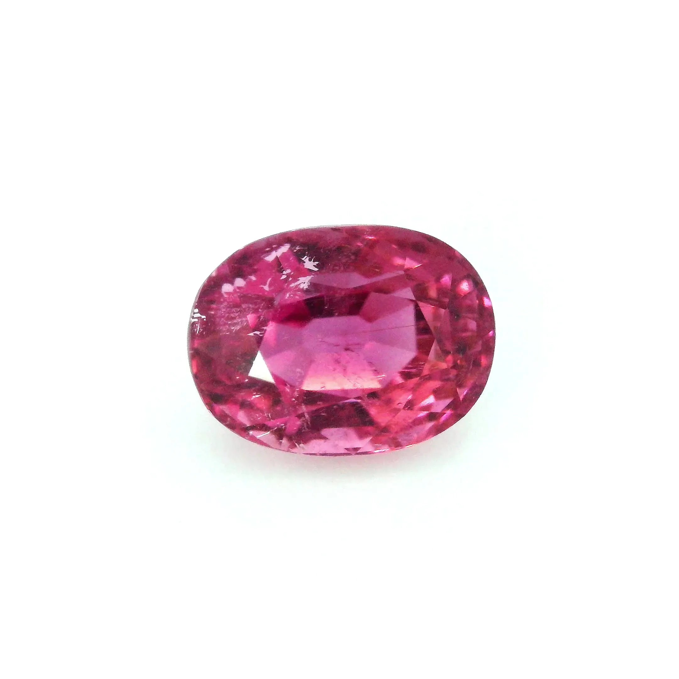 4.98ct Oval Natural Tourmaline (Colour Pink, Clarity Slightly Included, Cut Faceted)