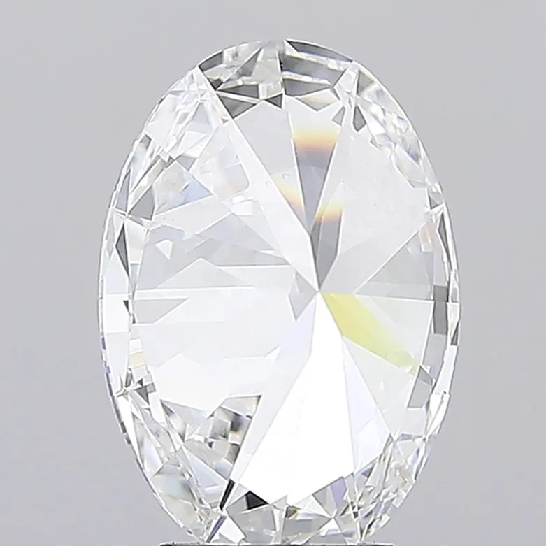 5.00ct Oval Lab Grown Diamond (Colour F, Clarity VVS2, IGI Certified)