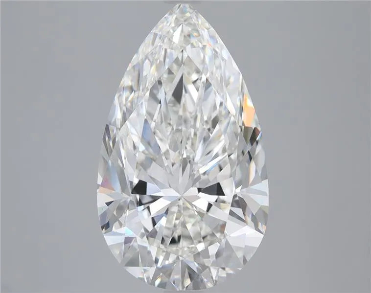 5.00ct Pear Lab Grown Diamond (Colour F, Clarity VVS2, IGI Certified)