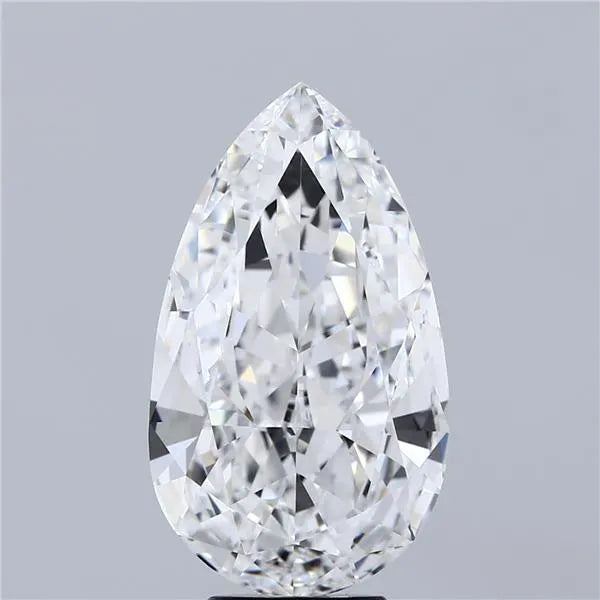 5.01ct Pear Lab Grown Diamond (Colour E, Clarity IF, GIA Certified)