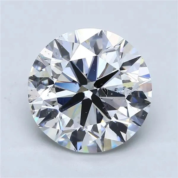 7.02ct Round Natural Diamond (Colour D, Clarity SI1, Cut VG, IGI Certified)