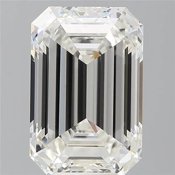 7.88ct Emerald Lab Grown Diamond (Colour F, Clarity VS1, IGI Certified)
