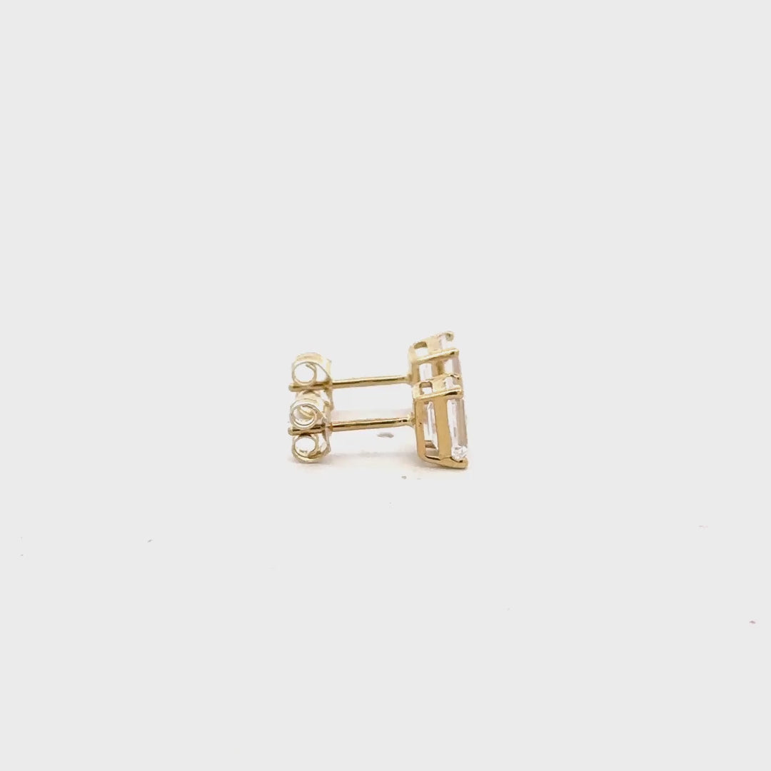 4-Prong Basket Emerald Cut 2 ct video