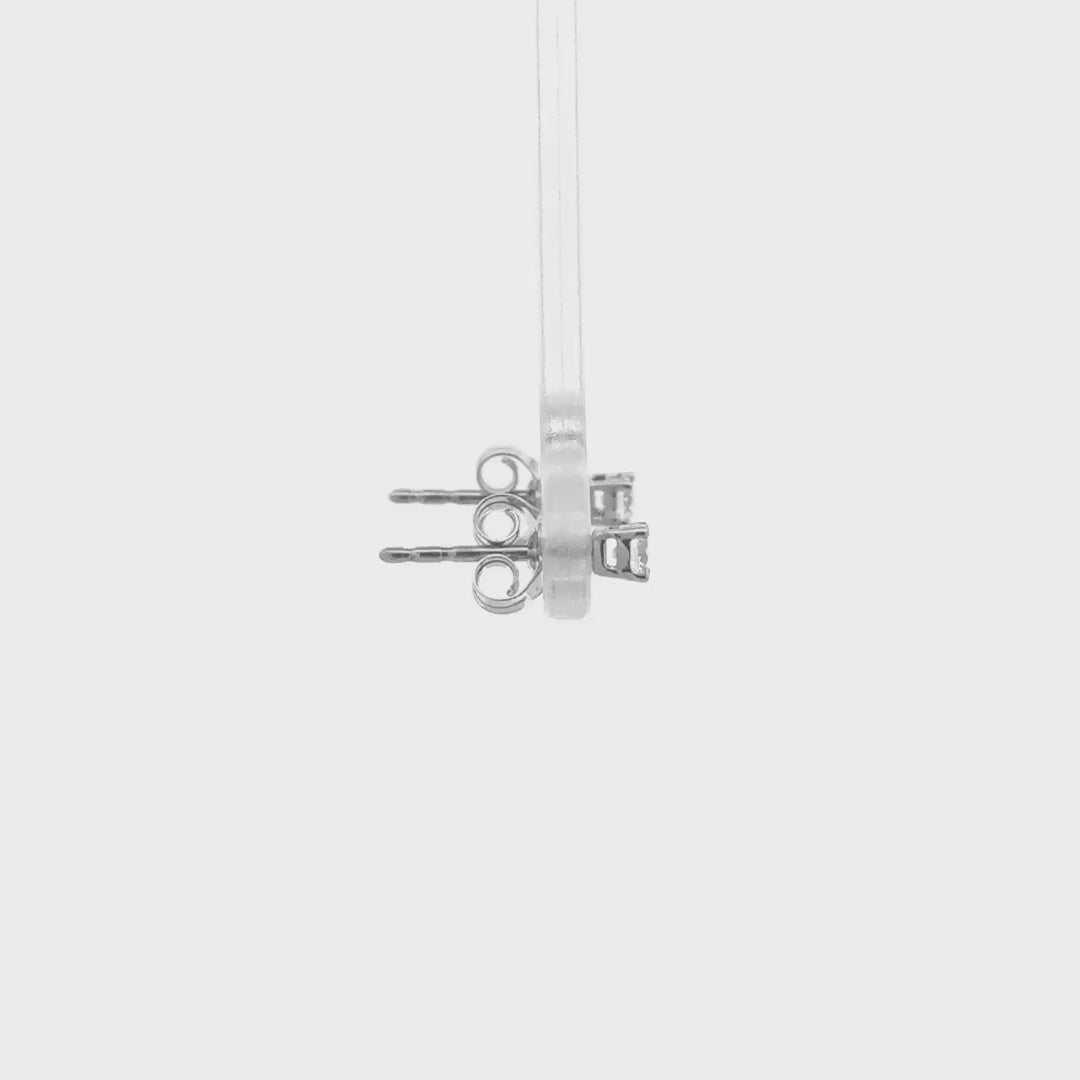 4-Prong Basket Round Brilliant 0.25 ct White Gold video